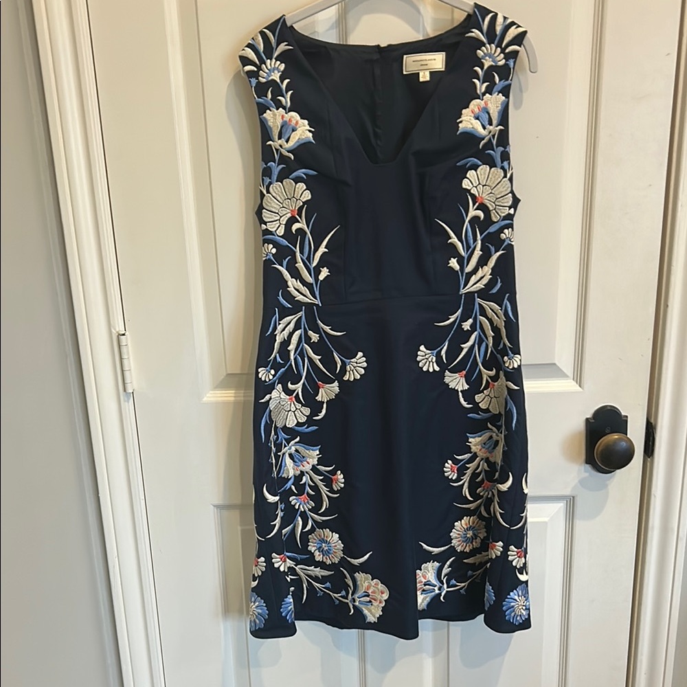 Anthropologie Embroidered Dress
